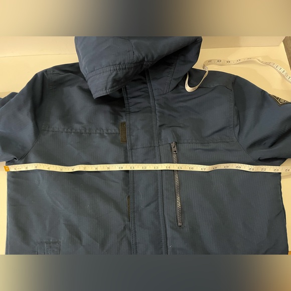 Hollister Men's Blue Hooded Jacket Size Medium - Picture 7 of 10